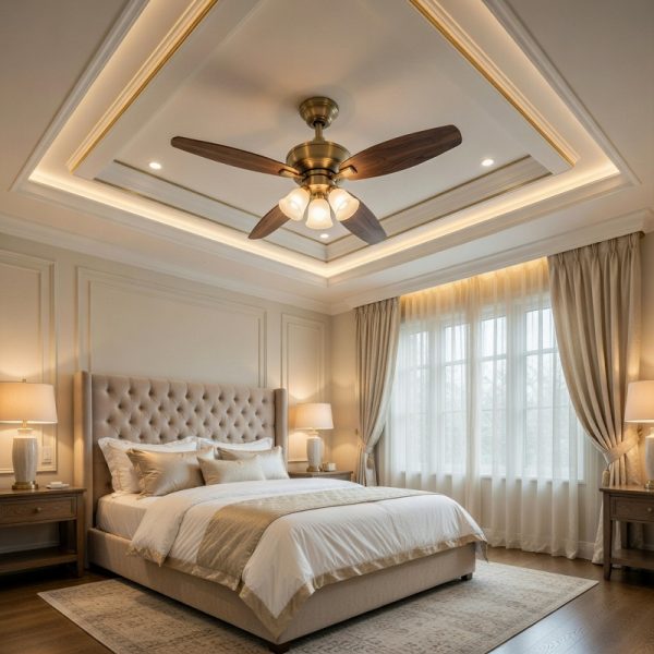 Quạt Trần Cánh Gỗ