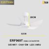 Quạt trần mini hiện đại ERF969T