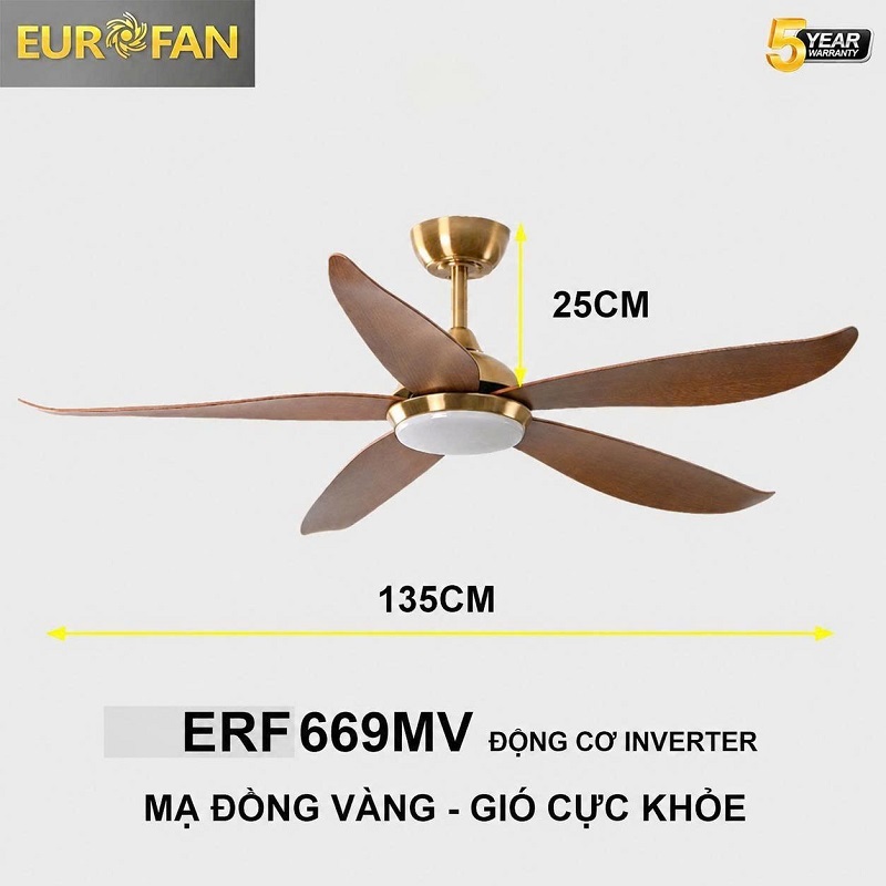 ERF669MV là sản phẩm hướng đến những không gian hiện đại